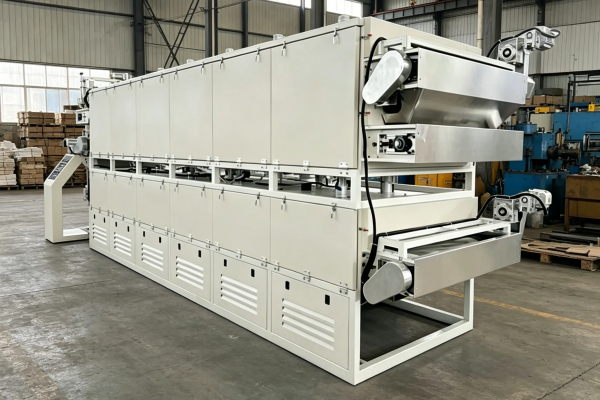 DAWB Series Intelligent Micro-wave Integrated Tea Fixing Machine by Di Shore Optoelectronics